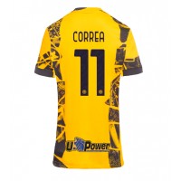 Maglia Calcio Inter Milan Joaquin Correa #11 Terza Divisa Donna 2024-25 Manica Corta